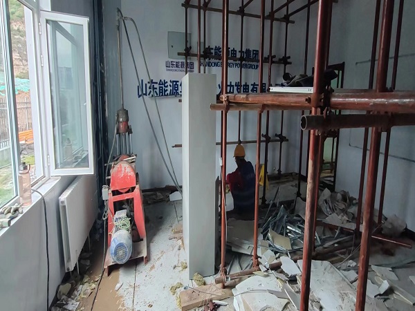 朔城厂房基础沉降注浆加固